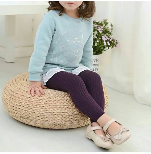 C12 Legging bayi / legging anak buka kaki  kualitas premium