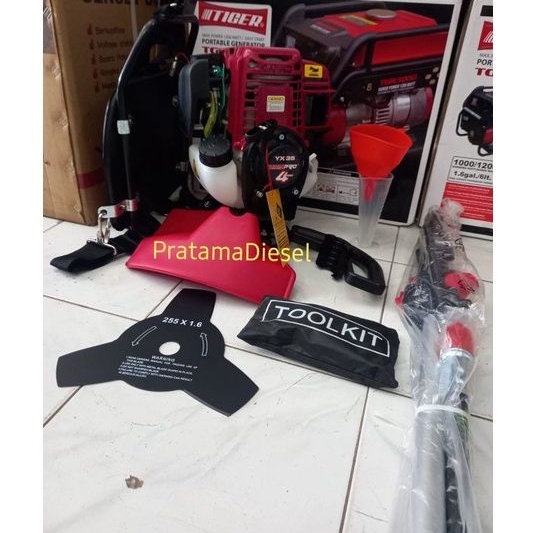 Mesin potong rumput  YAMAMAX  PRO YX 35 4tak //Brush cutter YAMAMAX 4tak