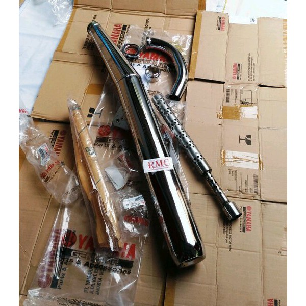 Knalpot Rx King Set Original Ygp