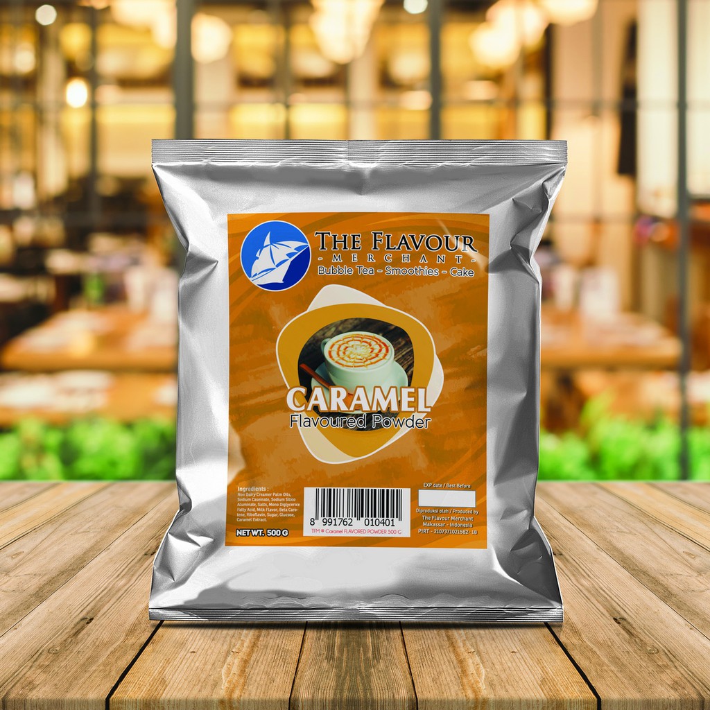 

FM Flavoured Powder 500gr - Caramel