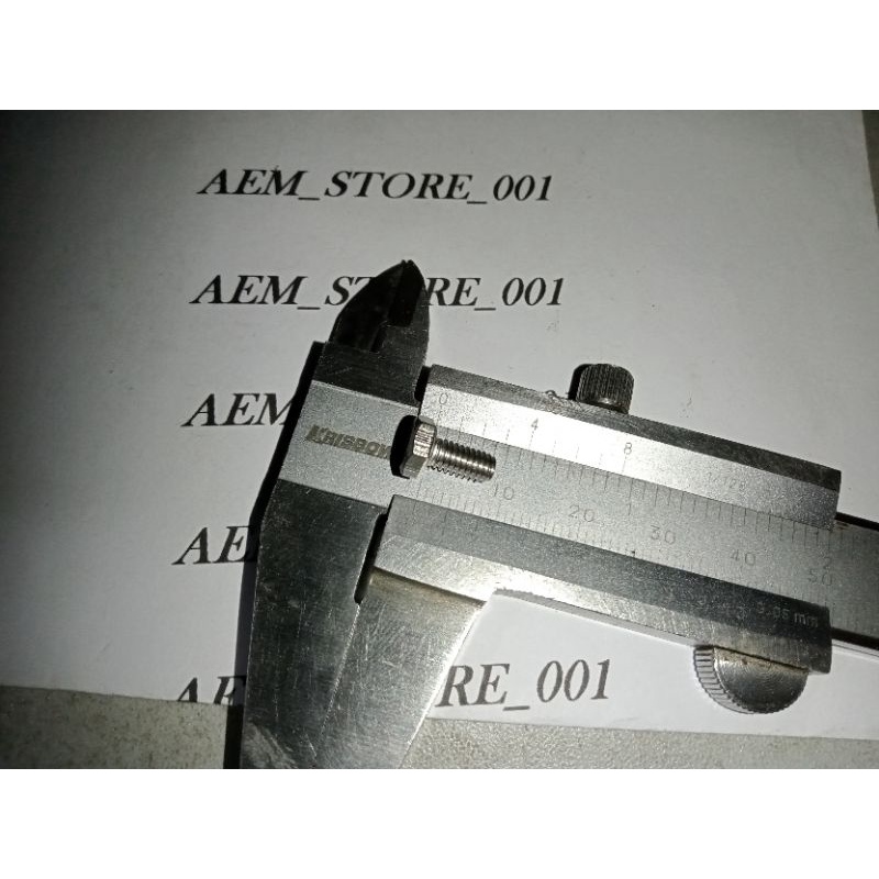 Baut Hex M4 x 8 (0.8cm) stainless 304 THE A2-70