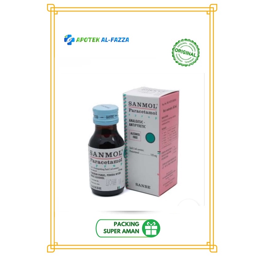 Sanmol Sirup Drop Forte Pereda Demam