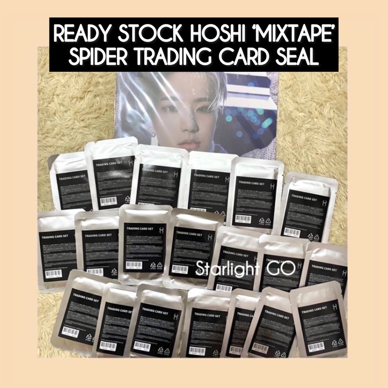 [ READY STOCK ] HOSHI MIXTAPE SPIDER SEALED TRADING CARD (TC SPIDER SEALED)