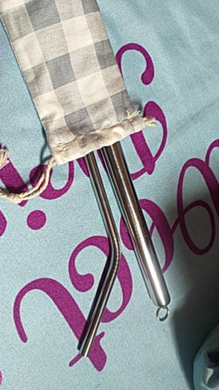 Reusable Stainless Steel Straw - Set Bubble Drink
