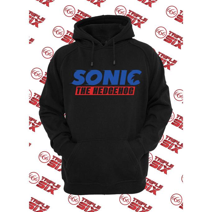 Jaket Hoodie Sonic The Hedgehog