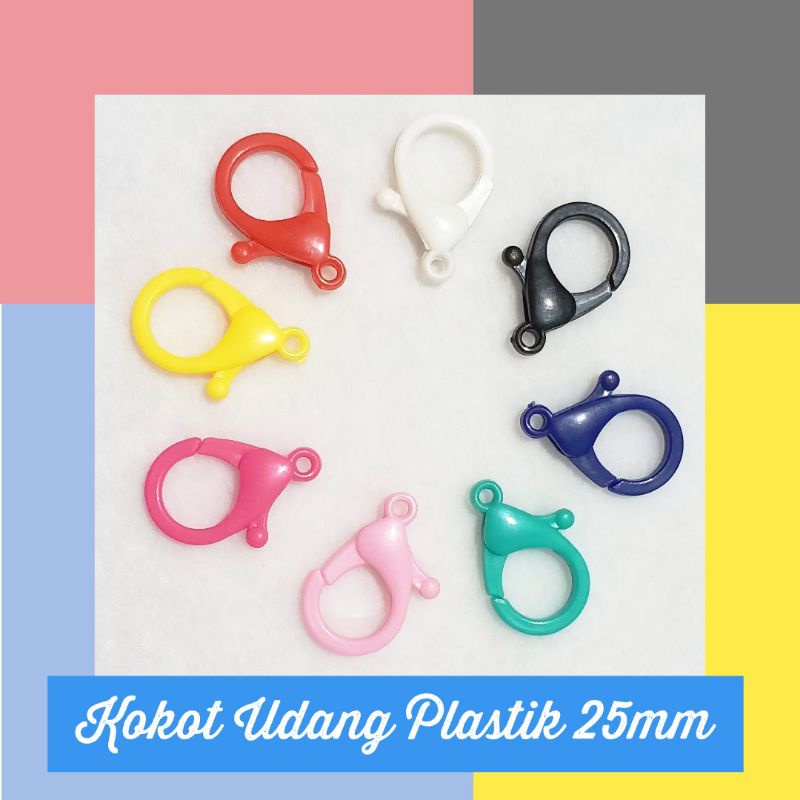Kokot Udang Plastik 25mm