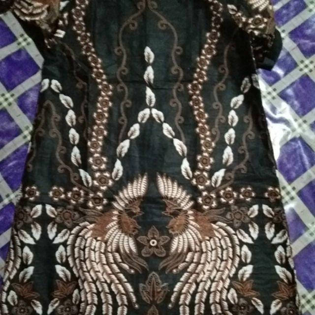 Jumbo Terlaris Serut Genes Jelita Tunic Navbor Yelbor Whitbor Creambor Tunik Batik Modern Hrb030