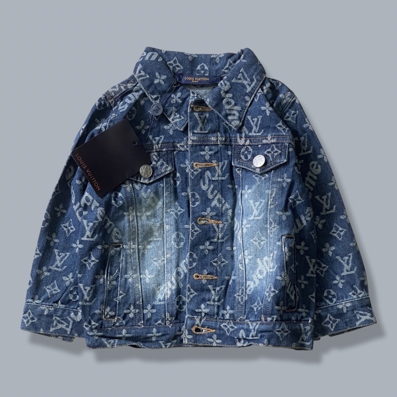 JAKET JEANS LV_PREMIUM_QUALITY FOR KIDS