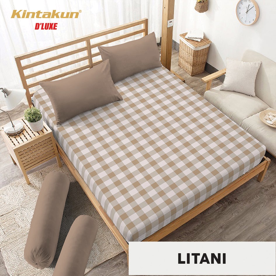 SPREI KINTAKUN TINGGI 30 UKURAN 160X200 TINGGI 30 / 160X200X30