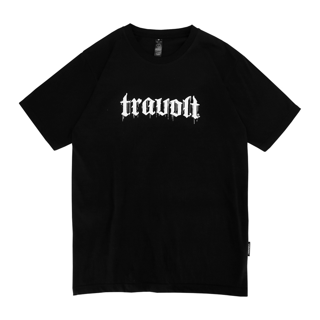 Tshirt - Coin - Black - Hitam - Kaos - Travolt