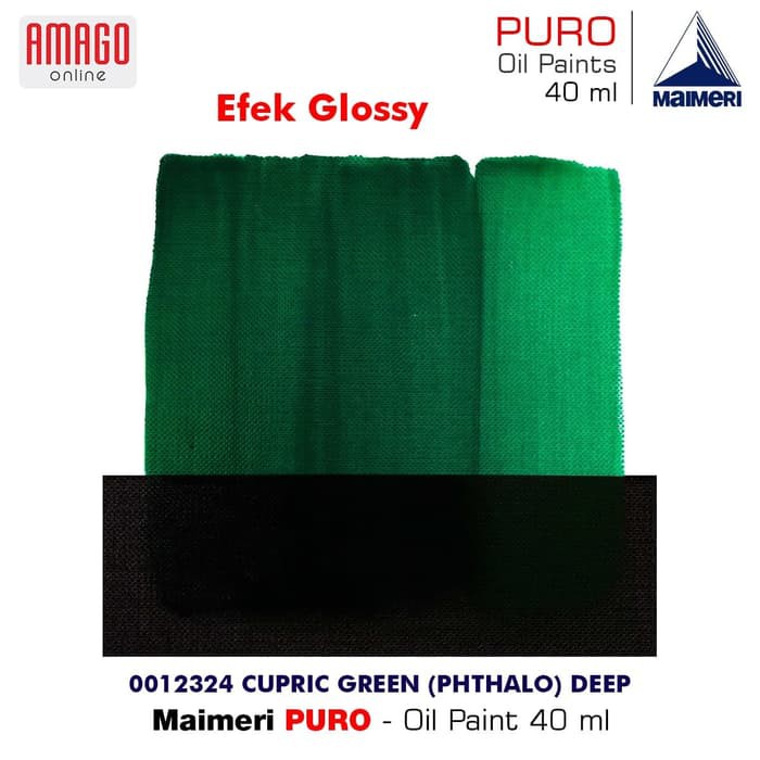 MAIMERI PURO - OIL PAINT - CUPRIC GREEN DEEP - 40ML - M0012324