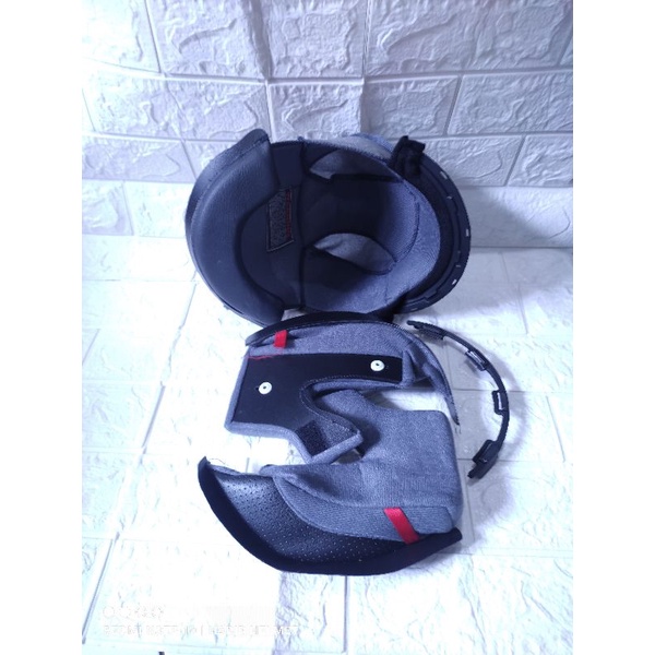 BUSA HELM MDS SUPER PRO SUPER MOTO PIPI FULLSET