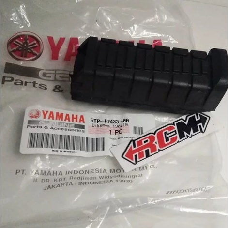 PERBIJI KARET FOOTSTEP INJAKAN BELAKANG BARSTEP STEP JUPITER Z NEW BURHAN ROBOT Z1 VEGA ZR ORIGINAL