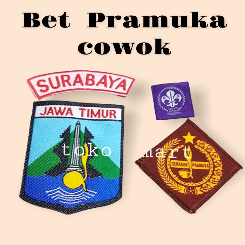 BET PRAMUKA /BET SERAGAM PRAMUKA