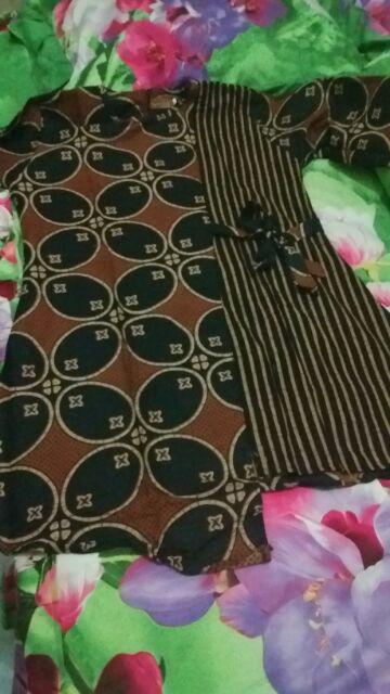 Terlaris Serut Genes Jelita Tunic Navbor Yelbor Whitbor Creambor Tunik Batik Modern Hrb030 Dolbi Dob