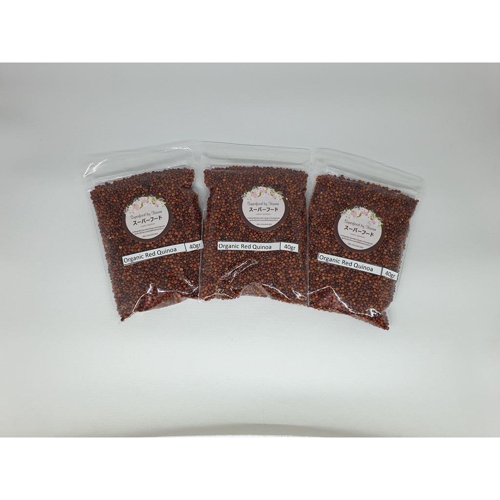 

Red Quinoa Minipack 40gr I Kaya Serat
