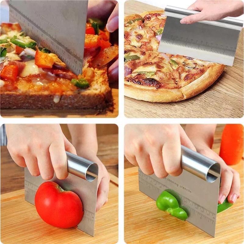 [JUALSEMUA18](00112)Alat Pemotong Adonan Pizza 304/ Kue / Pastry Bahan Stainless Steel