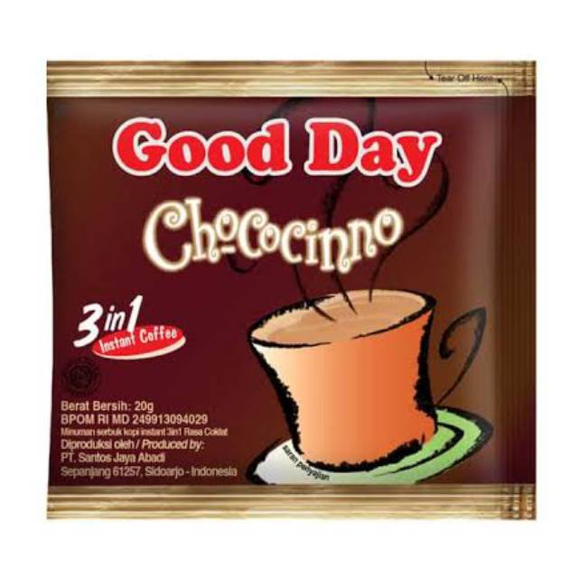 

Kopi Good Day Chococinno 20g