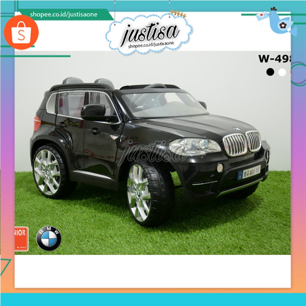 Promo  !! Mobil Aki Junior BMW X5 W-498 - Mainan Mobil Anak dengan Aki - mainan mobil Remote Control otomatis