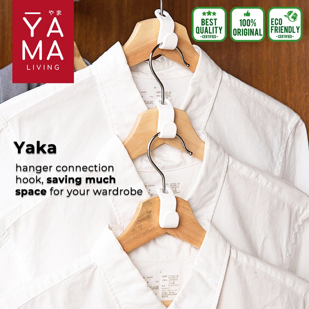 YAMA YAKA Hanger Connector Hook Hanger Gantungan Baju Wardrobe