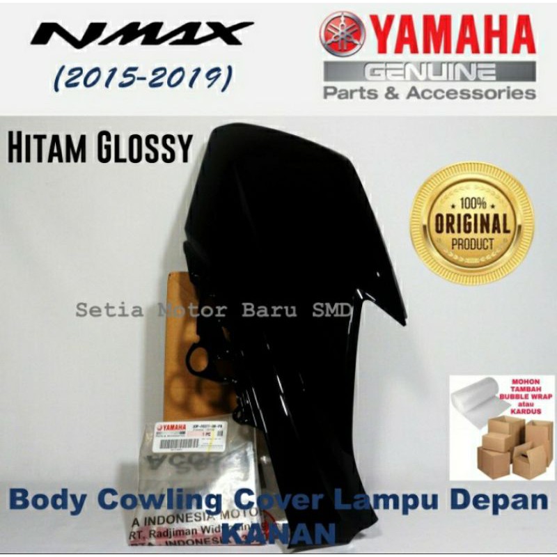 Body cowling kanan NMAX / Cover lampu depan yamaha N Max N-MAX original