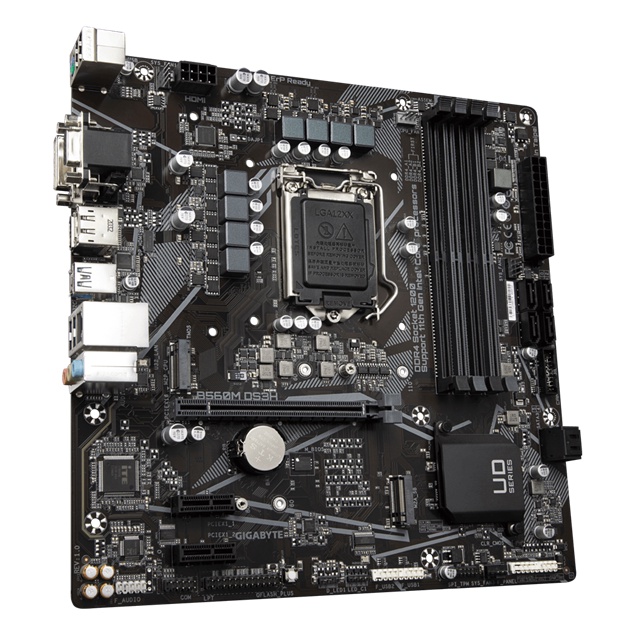 GIGABYTE B560M DS3H (LGA1200, B560, DDR4, USB3.2, SATA3)