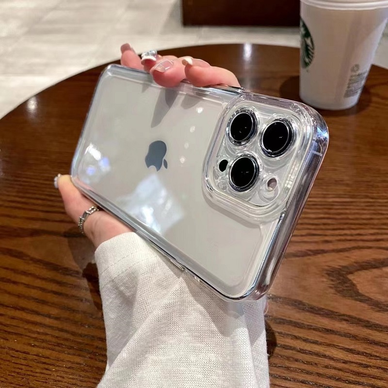 Case Pelindung Transparan Anti Jatuh Untuk iPhone 13 pro max i11 12 xr xsmax