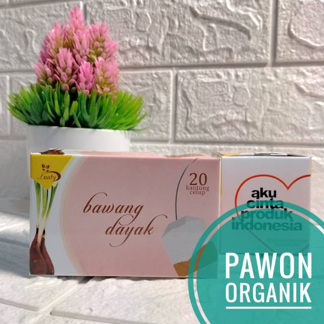 Leafy Teh bawang dayak celup Tea Herbal Alami