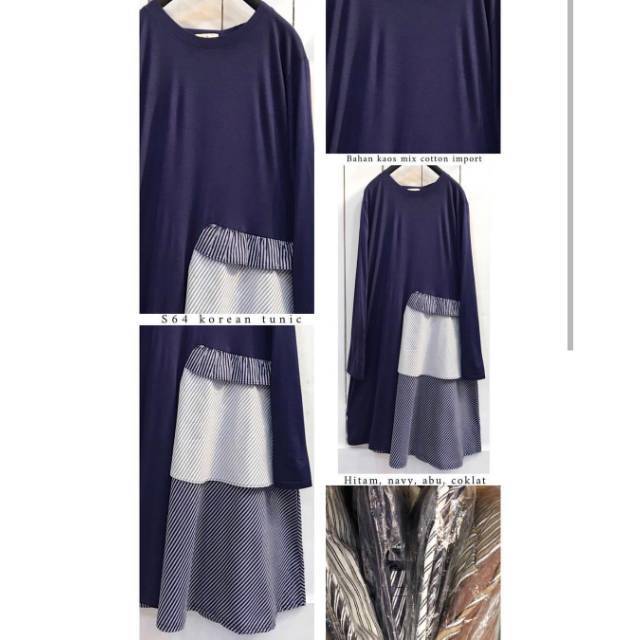 Dress korea /  Dress Lengan Panjang / Maxi Dress / Long Dress
