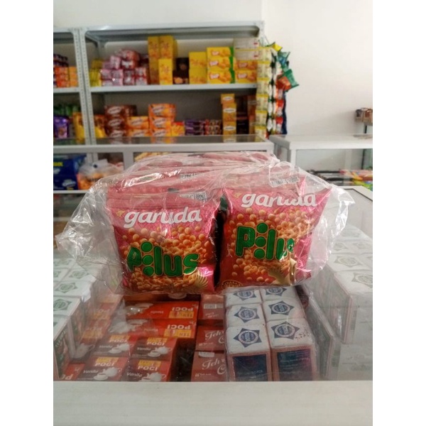 

Kacang garuda pilus rasa pedas isi 20 pcs berat @ 8 gram