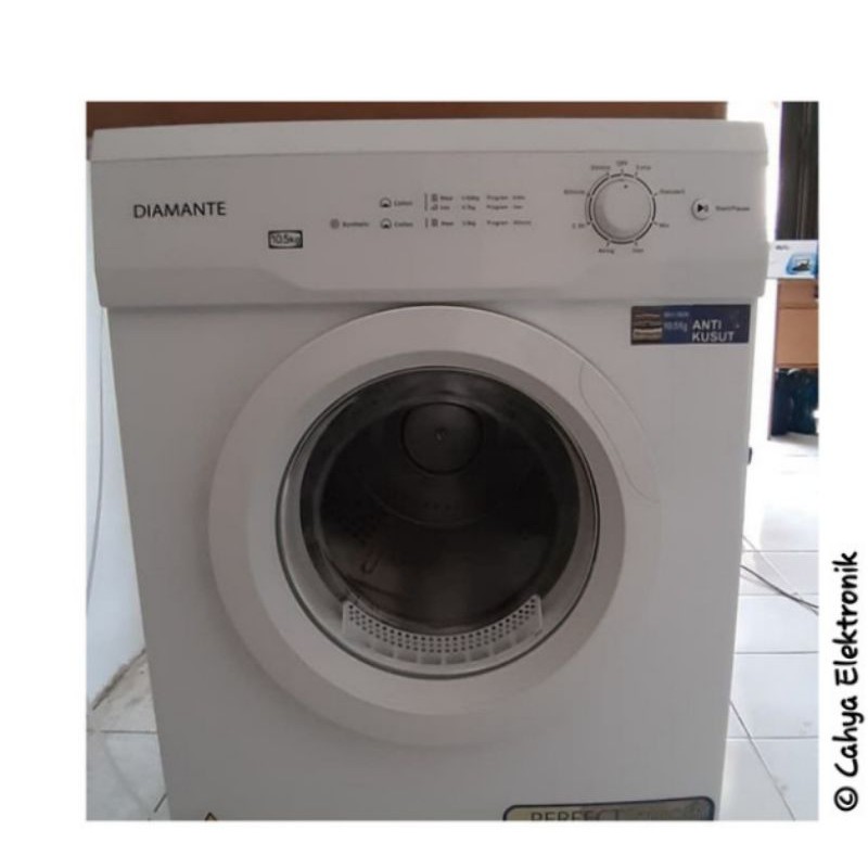 DIAMANTE MESIN PENGERING PAKAIAN 10.5 KG KONVERSI GAS - DRYER LAUNDRY
