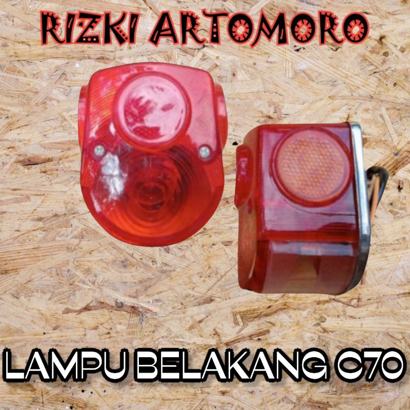 lampu belakang C70
