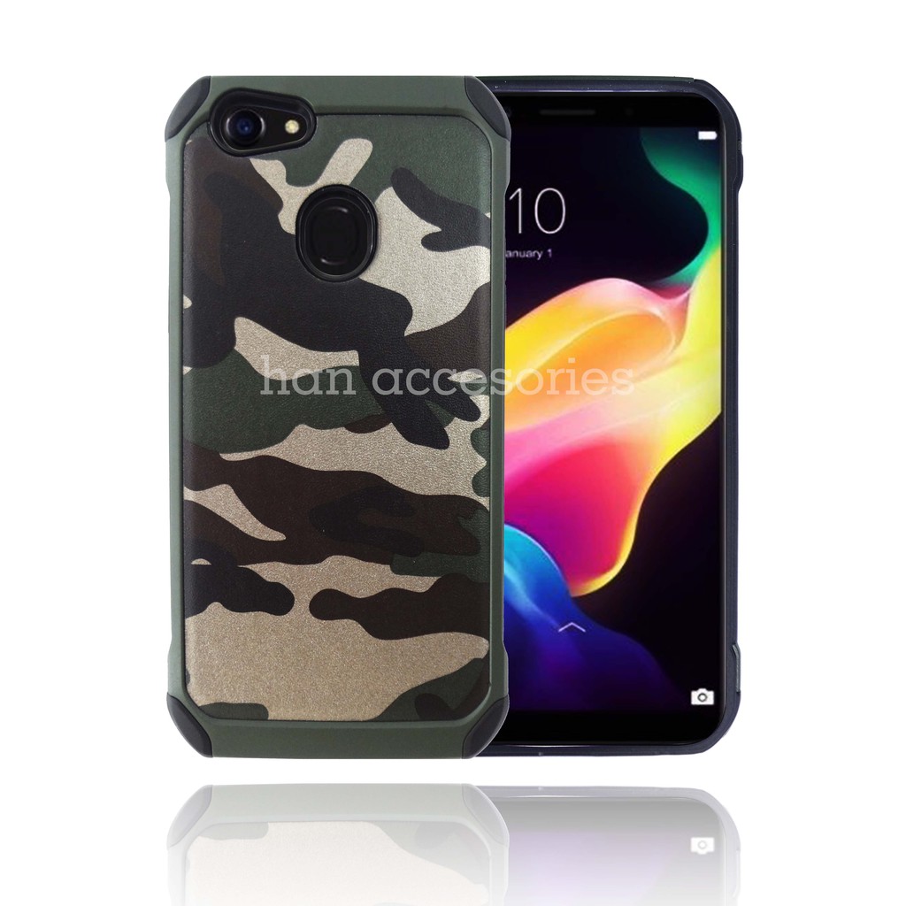 OPPO F7 Original Case Army Camouflage - Military Case