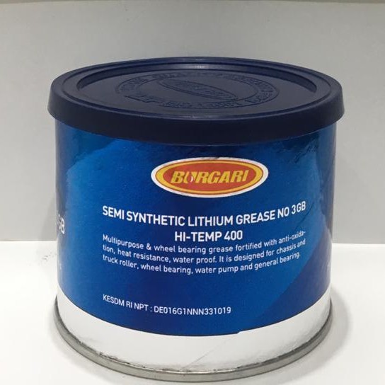 GEMUK BURGARI SEMI SYNTHETIC LITHIUM GREASE NO 3GB BENING 210GR