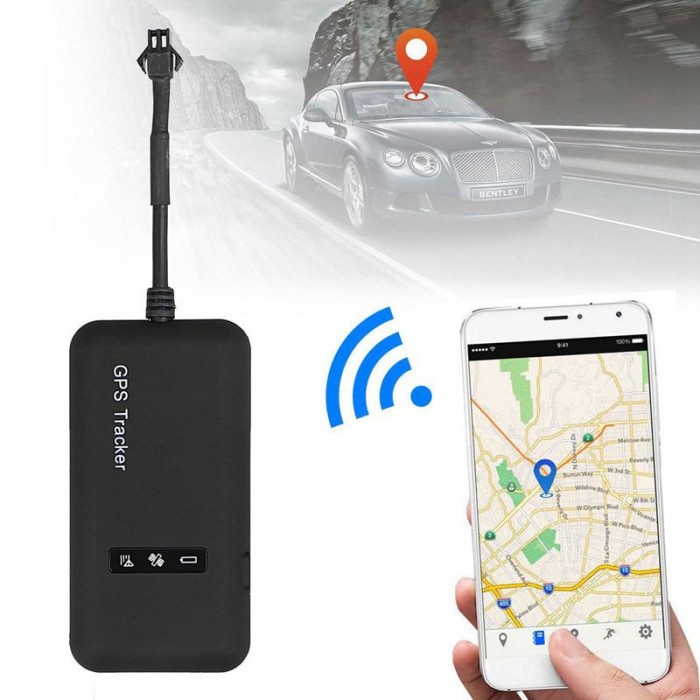 Tracker GPS Mini Realtime gt02 GPRS untuk Mobil / Truk / Van / Truk
