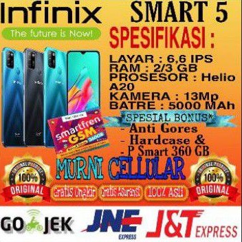 INFINIX SMART 5 Ram 2/32 GB, 3/64 GB READYY