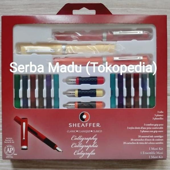 Sheaffer Calligraphy Maxi Set/ Calligraphy Fountain Pen Set