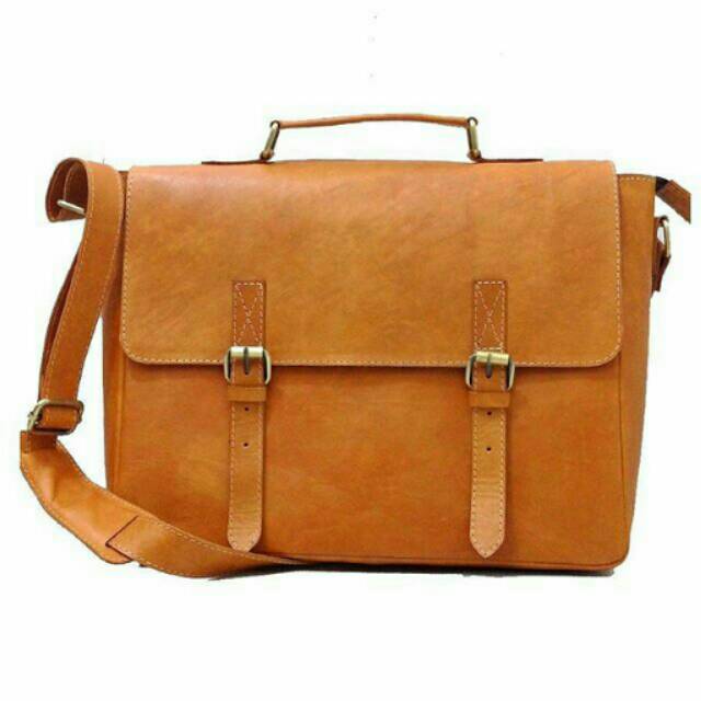  Tas  Kulit  Pria  Postmen XL Laptop 14 inch Shopee  Indonesia