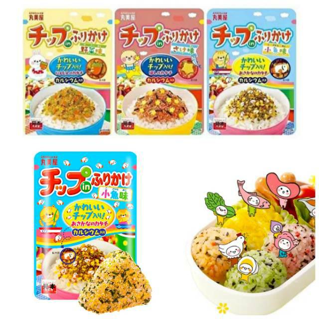 Marumiya Furikake Chip [ Non MSG ] Abon Jepang Chip