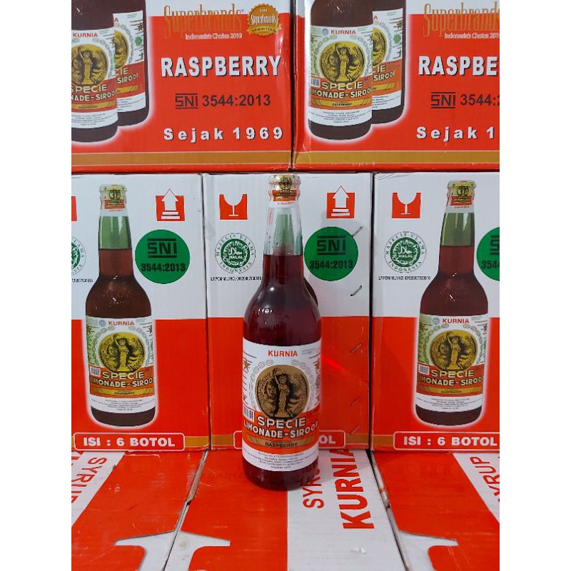 

Sirup Kurnia Raspberry 600 ml EXP 2026