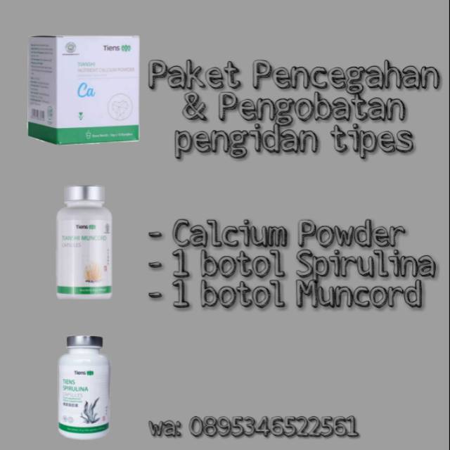 Paket Penyakit Tipes Tiens Ori HEMAT