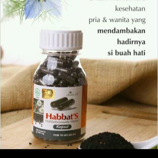 Habatusauda kapsul PROMIL program hamil suami istri penyubur kandungan sperma habbatussauda kapsul-100