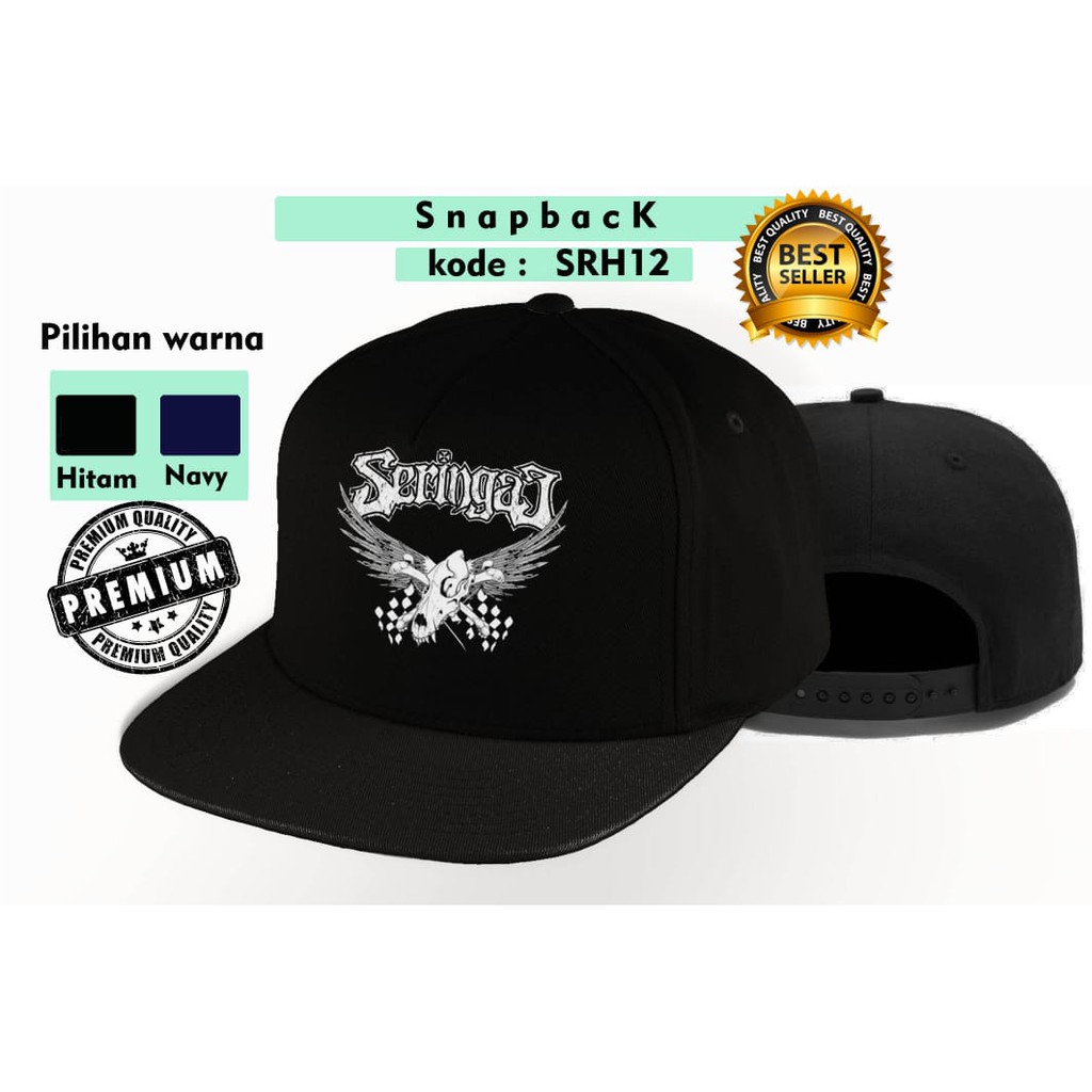 TOPI SERINGAI BAND-TOPI SNAPBACK SRH12