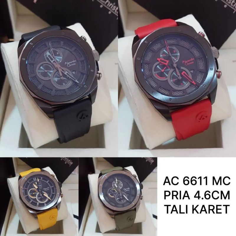 Alexandre Christie Pria AC6611 Rubber Original