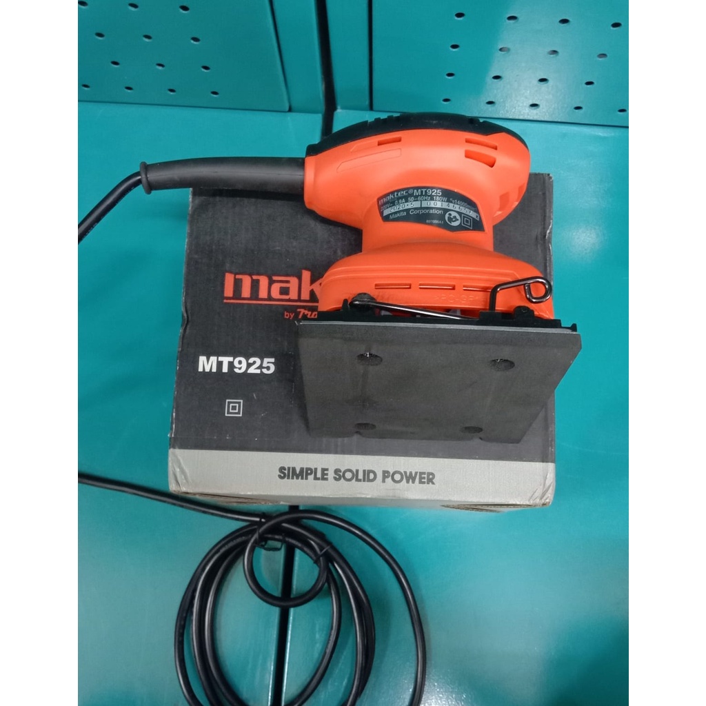 MESIN SANDER MAKTEC MT 925 / MESIN AMPLAS MAKTEC
