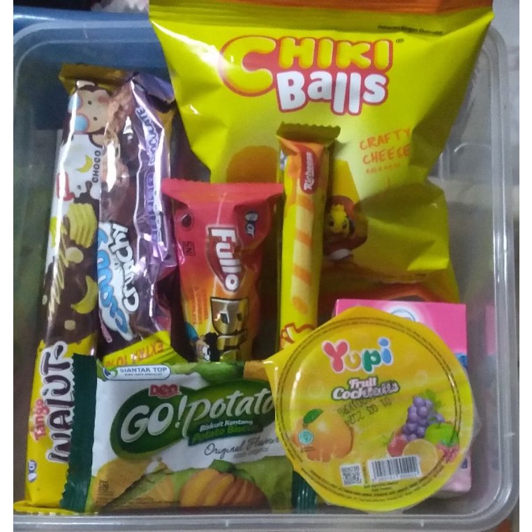 

Hampers twinwall 750 Ml untuk ultah,aqiqah,khitan dll