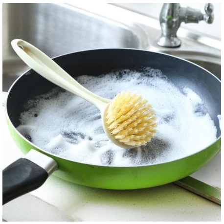 (BOW) Sikat Kuali Panci Sikat Wastafel Dapur Serbaguna Kitchen Brush