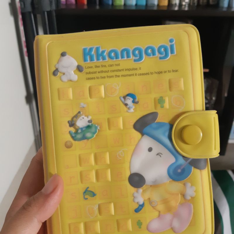 

Orji binder kecil cute korean original diary notes file vintage 90an