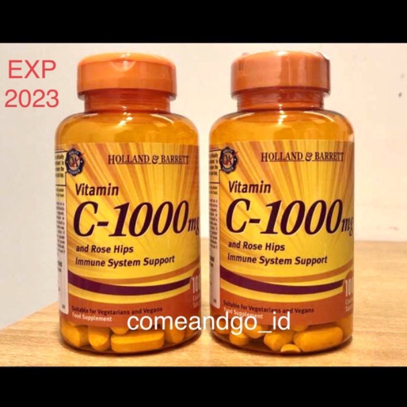 Holland and Barrett Vitamin C 1000mg 100s holland barret