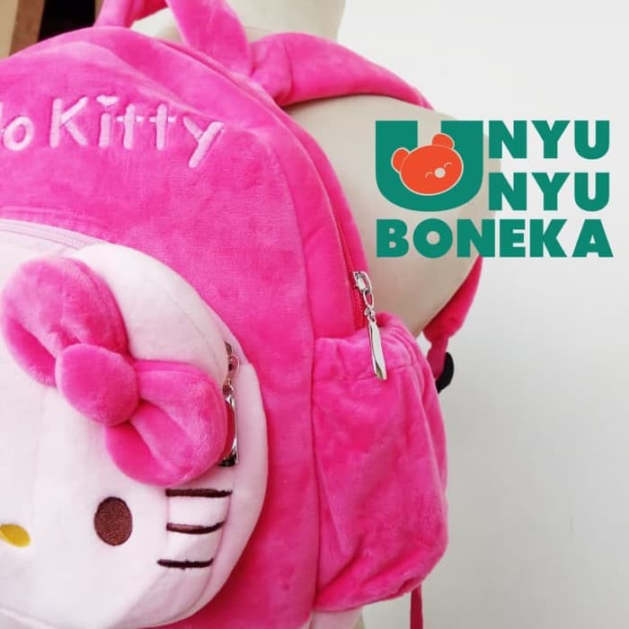 Tas ransel anak frozen elsa anna hello Kitty rabbit Zootopia mickey minnie sekolah boneka baby bayi